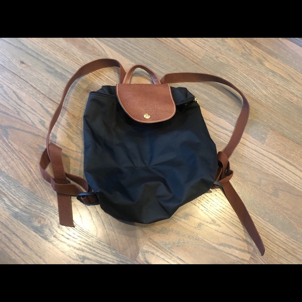 Authentic Longchamp le pliage book bag